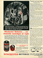 1943 Print Ad of Winchester Arms Flashlight & Battery 15th Century London picture
