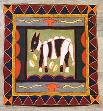 Kaross Shangaan Hand Embroidered South Africa African Art Pillow Case / Cover picture