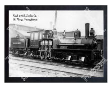 Historic Kaul & Hall Lumber Co. - St. Marys, Pennsylvania Train Postcard picture