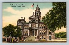 Belmont County OH-Ohio, St Clairsville Courthouse Vintage Souvenir Postcard picture
