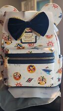 Disney Cruise Line DCL Ship Wish Mickey Minnie Backpack Bag Loungefly New picture