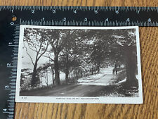 vintage real postcard H. J. Series keystone road & bay Weston Super Mare 1934 picture