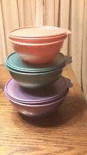 vintage tupperware stackable containers picture