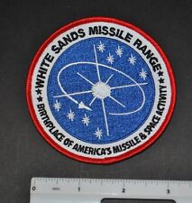 White Sands Missile Range Patch WSMR NEW MEXICO BRAND NEW 3.5