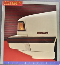 1987 Chevrolet Celebrity Brochure Eurosport Wagon CL Sedan Excellent Original 87 picture