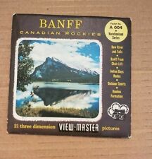 Sawyer's Vintage A004 Banff NP Canadian Rockies Canada view-master Reel Packet  picture