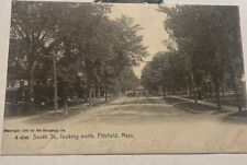 1905 South Street  looking North Pittsfield MASS real photo postcard rppc P/u picture