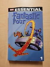 Essential The Fantastic Four Vol 1 Marvel Comics Paperback Book - Stan Lee picture