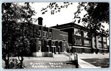 Kenyon Minnesota MN Postcard RPPC Photo Public School Building 1949 Vintage picture