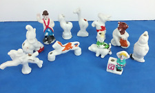 Vintage Porcelian Candlestick Holders Circus Theme Ringmaster Clown Lot of 11 picture