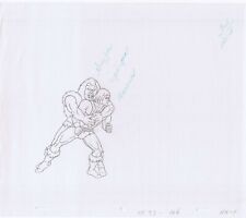 He-Man Grizzlor 1985 Original Art w/COA Animation Production Pencils PP 33 HX-1 picture