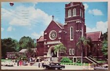 Vintage 1957 Trinity Lutheran Church, Orlando, FL Chrome Postcard picture
