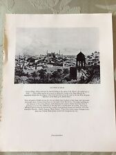 a1x ephemera reprint picture old print of delhi  picture