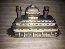 1968 O.B.R. Kentucky Whiskey “River Queen” Boat Decanter Liquor Bottle Paul Lux picture
