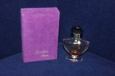 Vintage Guerlain Paris Shalimar Perfume Bottle w Box, Labe,l Rope, 1 oz., 20% picture