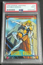 1993 Marvel Universe Invisible Woman #74 PSA 9 MINT MCU Fantastic Four picture