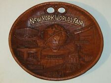 Vintage 1964-1965 New York World's Fair UNISPHERE (US Steel) Souvenir Plate picture