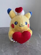 Pokemon Pikachu 2024 Valentine's Day Plush Doll Center Limited Stuffed 5.9in New picture