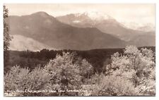 RPPC Pike's Peak from Colorado Springs CO. Postcard Sanborn S-1059 Unposted picture