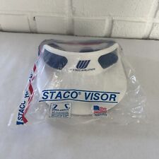Vintage 80s Plastic Visor United Airlines Staco Brand New In Package  picture