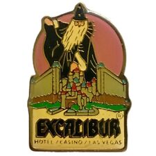 Vintage Excalibur Hotel Casino Las Vegas Travel Souvenir Pin picture
