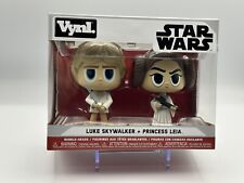 Vynl Funko Star Wars Luke Skywalker + Princess Leia NIB picture