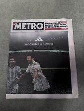 Metro 19th December 2022 Argentina World Cup Lionel Messi picture