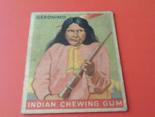 1933 - 40   GOUDEY  GUM    GERONIMO   #  25          POOR   picture