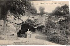 8329 cpa 60 Creil - Cricri l'Ermite Cave picture