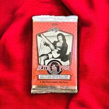 2014 Leaf Bettie Page Pin Up Sealed Hobby Packs NOS Box Fresh Chase Cards picture