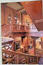 Staircase Captain Frederick Pabst Mansion Milwaukee Wisconsin Postcard picture