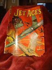 Jet Aces (1952) #1 Fiction House Maurice Whitman? Cover Only Korean War Stories  picture