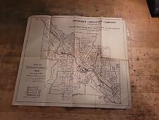 Youngstown  Ohio Map 1906 Besesmer Limestone  Company picture