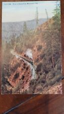 Santa Cruz Mountains Train California Vintage Post Card Pacific Novelty picture
