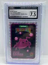 2023 Veefriends Super Stickers Halloween Bubble Gum Smooth Spider /99 CGC 7.5 picture