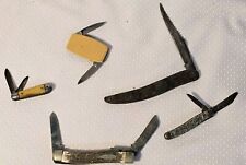vintage pocket knives Lot Of 5 Repairs Needed picture