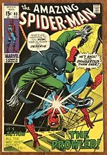 Amazing Spiderman 93, Prowler / Hobie Brown, VG-VG+, Gwen Stacy picture