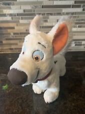Walt Disney Parks Bolt The Movie Plush Stuffed Animal White Puppy Dog Toy picture