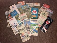 Lot Of 19 Assorted 1960's Road Maps. picture