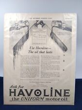 Texaco Havoine Advertisement the Saturday Evening Post 1923 picture