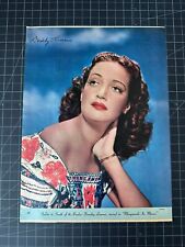 Vintage 1940s Dorothy Lamour Portrait picture