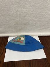 1965 VINTAGE Snoopy Peanuts Youth Blue Bucket hat Small picture
