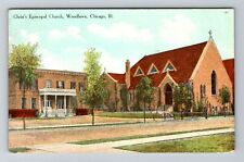Chicago, IL-Illinois, Christ's Episcopal Church Antique c1913, Vintage Postcard picture