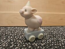 Vintage 1985 Precious Moments Birthday Train Series 3 Three Year Old Pig #15954 picture