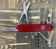 Custom 2 Layer Victorinox 91mm Swiss Army Knife Red Scales picture