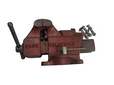 Vintage Columbian No.D43 1/2 Swivel Anvil Bench Vise Cast Iron CLEVELAND OH USA picture