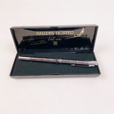 Vintage MR Dual Mate Ballpen Lighter Black Silver Pen Made in Japan 5.5