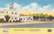 Kingman, Arizona Postcard Arcadia Lodge Best Western  Route 66 About 1946+    B4 picture