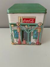Vintage Coca Cola Collectible Tin Can 1993 Felix's Filling Stop READ picture