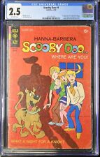 SCOOBY DOO WHERE ARE YOU #1  KEY 1st APPEARANCE SCOOBY DOO CGC 2.5 picture